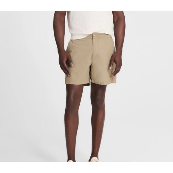 NWT Madewell Men's The Weekend Shorts Elastic Waist Regular Fit Sagebrush SZ 31 - Picture 14 of 16